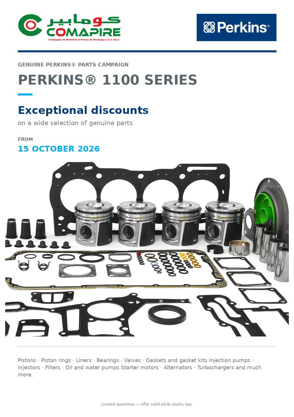 Perkins 1100 Series campaign