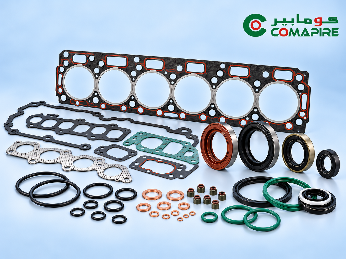 Joints moteur, joints spi, joints toriques et éléments d’étanchéité disponibles chez COMAPIRE