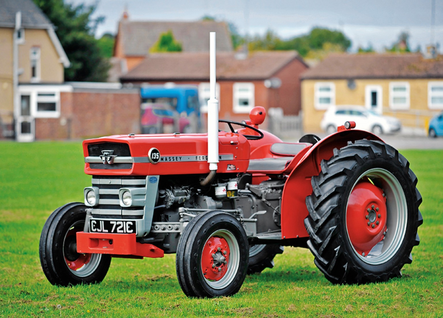 Tracteur Massey Ferguson équipé d’un moteur Perkins